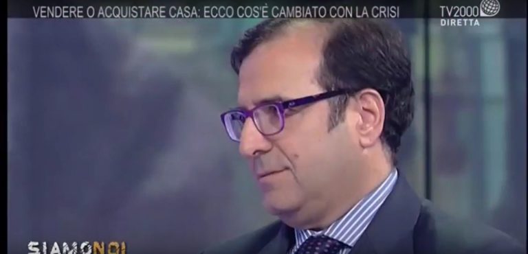 Intervento sulla Fiscalità Immobiliare – Siamo Noi – TV 2000