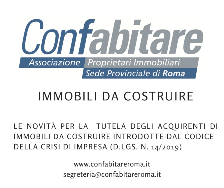 Acquirenti di immobili da costruire