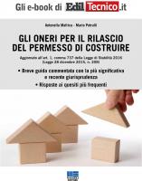 Gli oneri per il rilascio del permesso di costruire - Ebook in pdf
