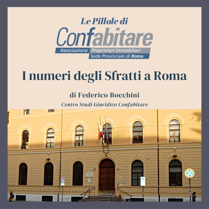 BOCCHINI - I numeri degli Sfratti a Roma - JPG